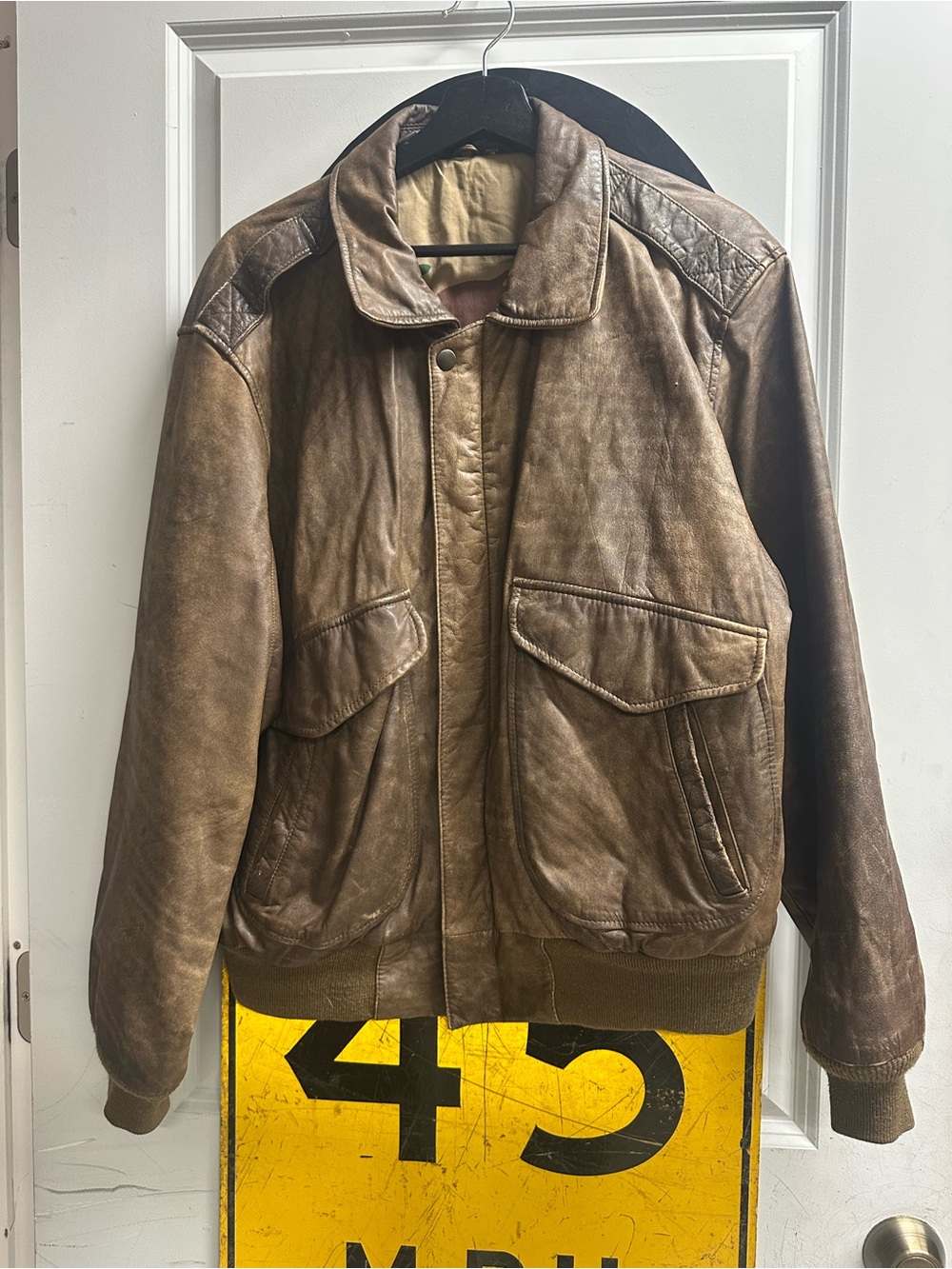Vintage Hunt Club Leather Jacket